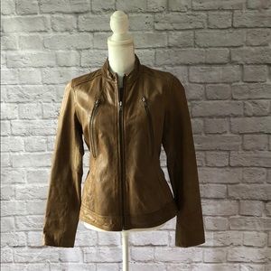 SALE!! Genuine Leather Jacket from Banana Republic